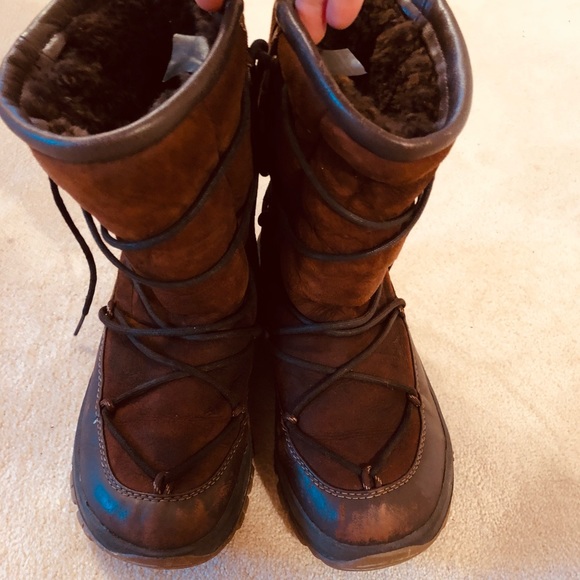 Super warm all leather/Suede and soft lined boots-size 61/2 to 7 - Picture 1 of 8